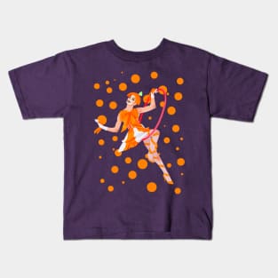 orange oddly Kids T-Shirt